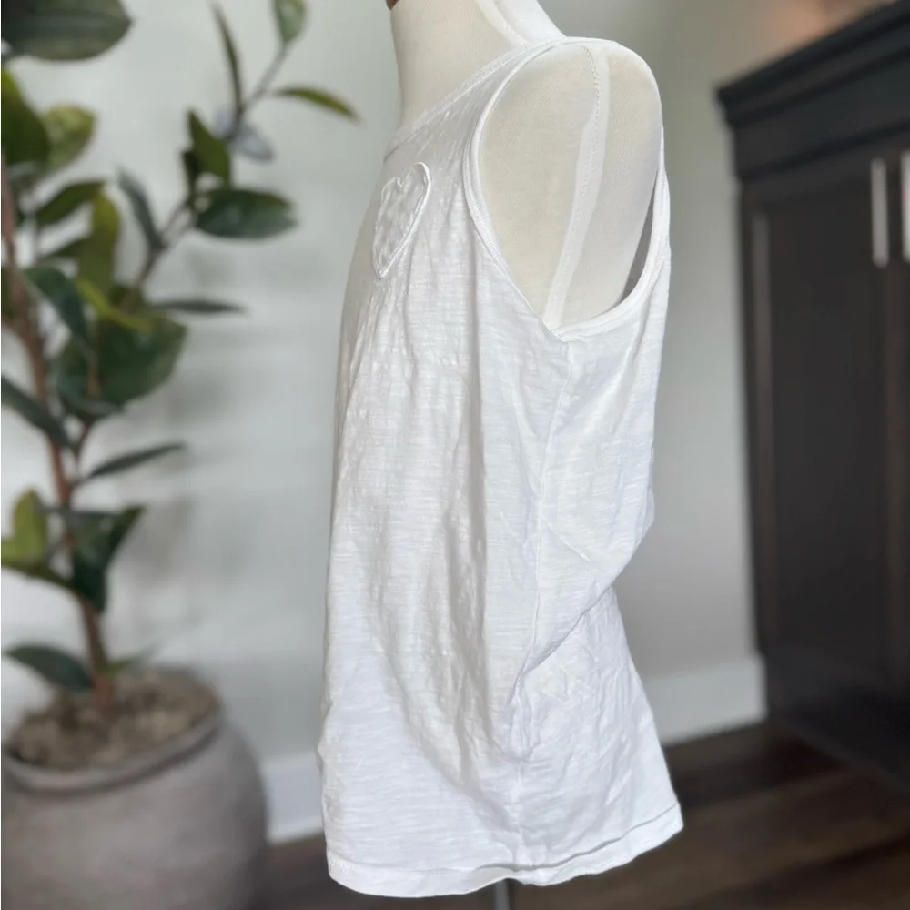 Carter's White Kid's Tank Top Girls Size 12